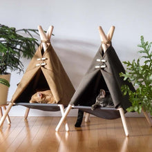 Load image into Gallery viewer, TrueFurry™ Premium Cat Teepee Tent
