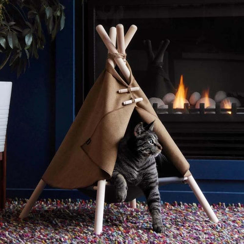 TrueFurry™ Premium Cat Teepee Tent