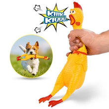 Load image into Gallery viewer, Squeaky Chicken Toy for Dogs